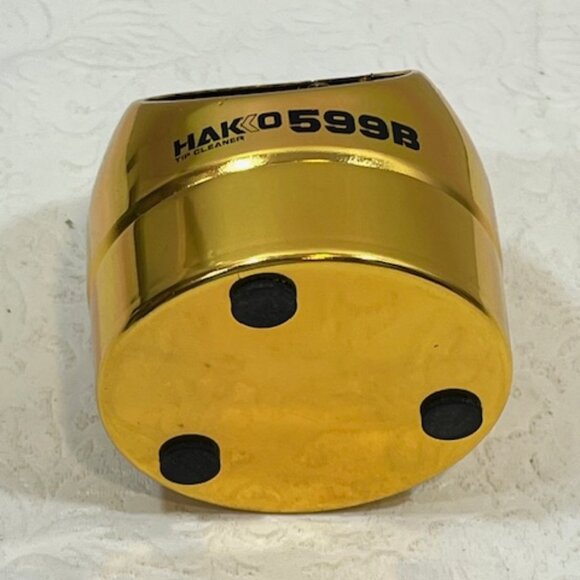 Hakko Gold 599B Soldering Wire Tip Cleaner & Holder 3" - Picture 5 of 8